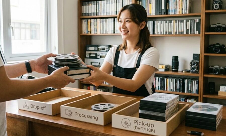 初めてでも安心！店舗でのダビング依頼 3つのステップ