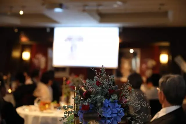 結婚式でMP4データを活用しました