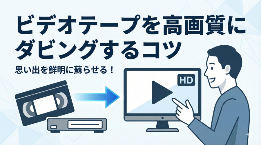 キレイにダビング