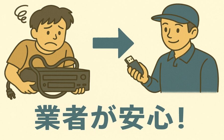 業者が安心